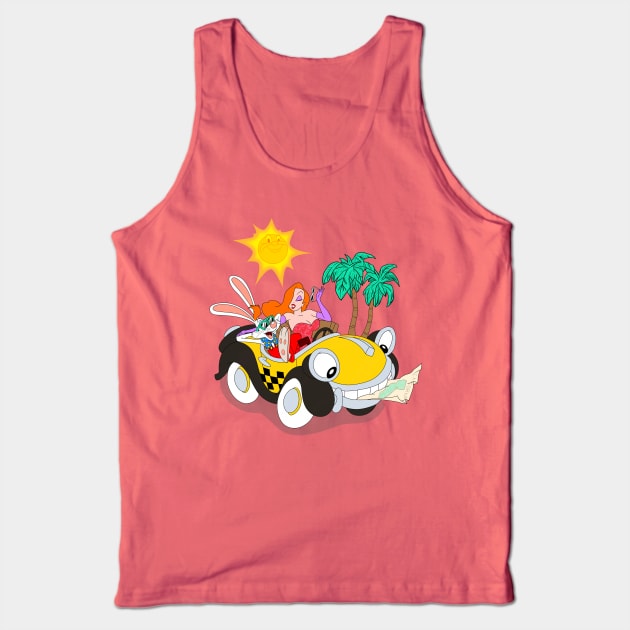 Cruisin' Down to Toontown Tank Top by HenriDefense